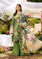3-PC Unstitched Digital Printed Lawn By Elaf Premium | EPS-1B